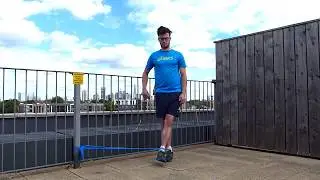 Hip Strengthening with an Elastic Band - Hip Abduction!