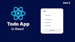 Create To-do App using ReactJS | Folder Structure | Free Source Code| Create React App  | Part 2 🚀🚀