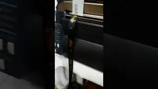Печать на атласных лентах.