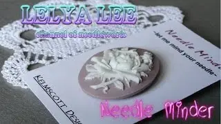 Вышивка крестом: Needle Minder | Магнитная игольница своими руками | Lelya Lee