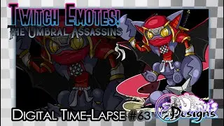 Designing Twitch Emotes! ~ THE UMBRAL ASSASSINS