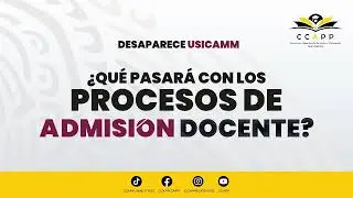 ¿SEGUIRÁN LOS PROCESO DE ADMISIÓN Y PROMOCIÓN DE USICAMM ?