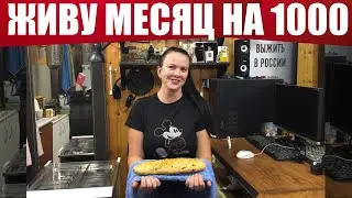 КАК ПРОЖИТЬ на 1000 рублей МЕСЯЦ (8 - 10 день)
