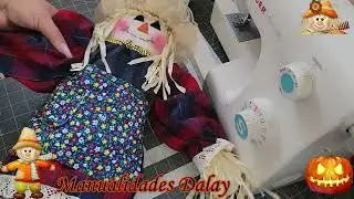 HOW TO MAKE THE SCARECROW'S WIFE ( COMO HACER LA ESPOSA DEL ESPANTAPAJARO)