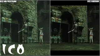 ICO 4K UHD Texture Pack Remaster Gameplay Showcase | PCSX2 1.7.4335 PS2 Emulator PC