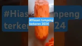 Hiasan makanan hotel bintang lima #hiasantumpeng