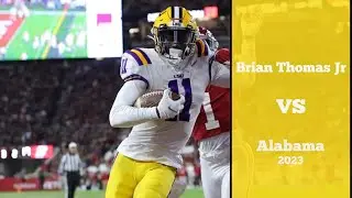 Brian Thomas Jr vs Alabama 2023