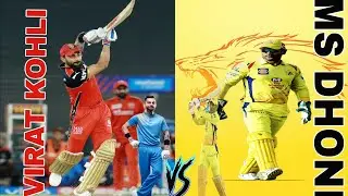 virat kohli vs ms dhoni comparison 👀👈 #virat #kohli #dhoni #ipl #cricket #match #shorts #viral #fun