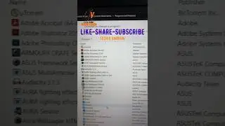 How to open uninstall program window in Windows 11 2023 ? #reels #shorts