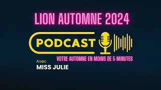 LION ♌️ Votre automne 2024 résumé en moins de 5 minutes !