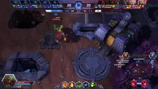 Boss steal and come back on Braxis Holdout   || Heroes of the Storm 2.0