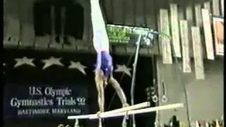 Trent Dimas - 1992 US Olympic Trials Parallel Bars