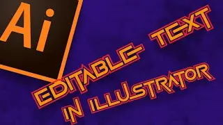 Create Editable Text With Offset path in Illustrator - Illustrator For Beginners