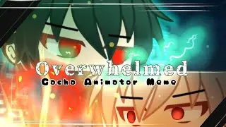 Overwhelmed || Gacha Animator Meme || Villain Deku AU || BNHA // MHA