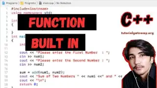 What Is Meant By Function In C++ || Built In Function In C++ @Top Globe Escapes