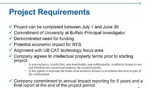 UB CAT Informational Webinar
