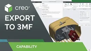 Creo Exports to 3MF
