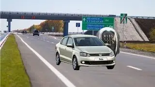 как трогаться и тормозить на механике в city car driving