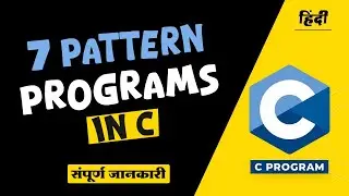 7 Pattern Program in C