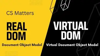 ReactJS Tutorials | DOM and Virtual DOM | Document Object Model and Virtual Document Object Model