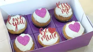 Valentines Day Cake Toppers - Using CRICUT  | Jtru Designs