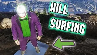 GTA 5 Mods - SURFING MT. CHILIAD - (GTA V PC - Fun With Mods)