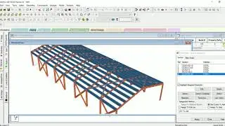 Staad Pro Industrial Warehouse Design ( Steel Design )