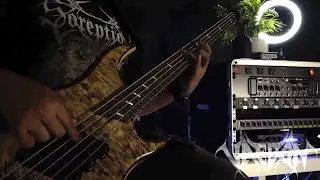 Vaegon- Blank Lexicon Bass Playthrough (Technical Death Metal)