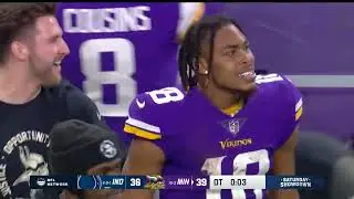 THE @vikings CAP OFF THE LARGEST COMEBACK IN NFL HISTORY. | #viral #nfl #football #vikings