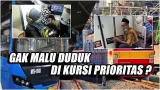Kurangnya Empati Penumpang Terhadap Tempat Duduk Prioritas di Transportasi Umum