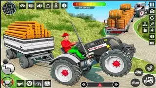 farming tractor cargo simulator 3d truck 🚒||new gameplay walkthrough 🚒👈🆕||android gameplay traktor