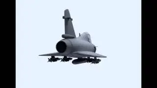 Modeling Mirage2000 in 3dsmax