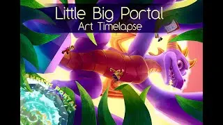 Little Big Portal (Speed Paint Timelapse)