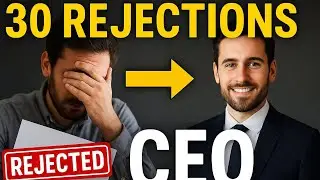 Rejected by 30 Jobs – Now He’s a CEO | True Motivational Story | Don't give up `| Success start here