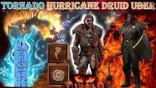 Diablo 2 Resurrected - Used SunderCharm Tornado Hurricane Druid Challenge Uber Tristram ?