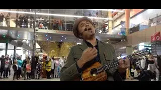 Emotive sing-along erupts on Perth streets