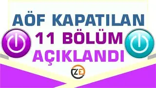 AÖF Kapatılan 11 Bölüm Açıklandı   Anadoluda Açıköğretim Fakültesinde Yeni Bölümler Açılacak mı