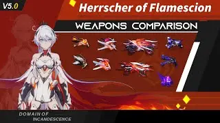 Herrscher of Flamescion - Weapons Comparison