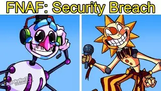 Friday Night Funkin' VS FNAF Security Breach Concepts/Leaks || FNAF Mod 2