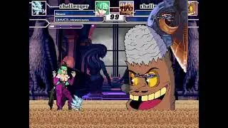 MUGEN Request: Nazo and UMVC3 Morrigan vs Mr. Wheezy and Sarlacc