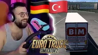 ICH FAHRE IN DIE TÜRKEI OHNE EIN UNFALL ZUBAUEN 😂🇹🇷 Mert Abi spielt EURO TRUCK SIMULATOR 2 🔥