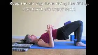 Bridge (Setubandha Sarvangasana); An Eischens Yoga Tutorial with Lynn Shuck