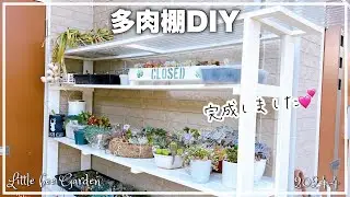 [Succulents] The succulent shelf has been completed [Gardening]