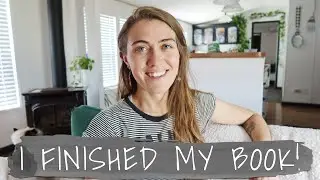 Finishing My Book & Outlining Book 2 | A Rainy Summer Writing Vlog | Natalia Leigh