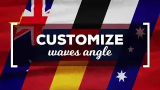 Waving Flags Maker | After Effects Project Files - Videohive template