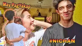 Christian binisita si Nicole DeLos Reyes | Christian Niyakap si Nicole | Nichan | Sweet Moments |