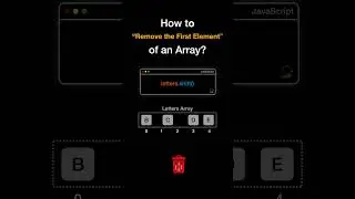 How to Remove the first element of an array in JavaScript???? 