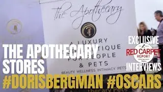 The Apothecary Stores interview at #DorisBergman's 12th Valentine #Oscars2020 Luxury Lounge Party