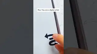 Pov: Digital artists trying to draw traditional: #anime #shinobu #artist