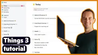 Getting started with Things 3 (tutorial + workflow)